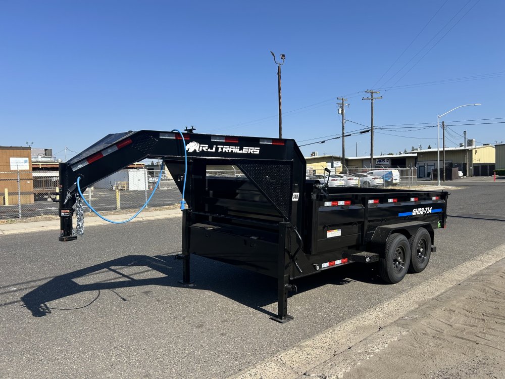 2024 R & J Trailers Inc GHD2-7x14 Gooseneck Dump