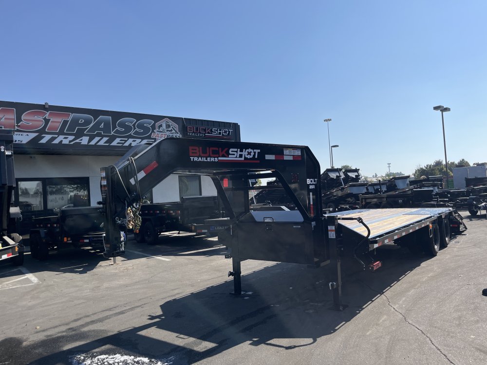 2026 BUCKSHOT TRAILERS Bolt 25R Deck Over