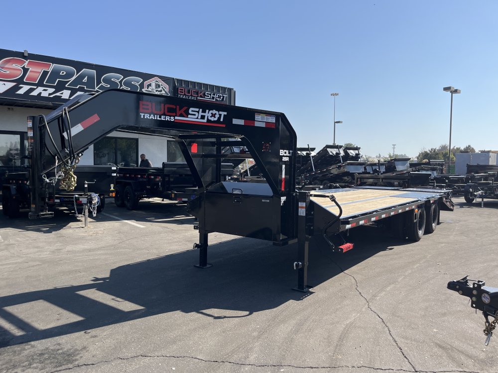 2026 BUCKSHOT TRAILERS Bolt 25R Deck Over