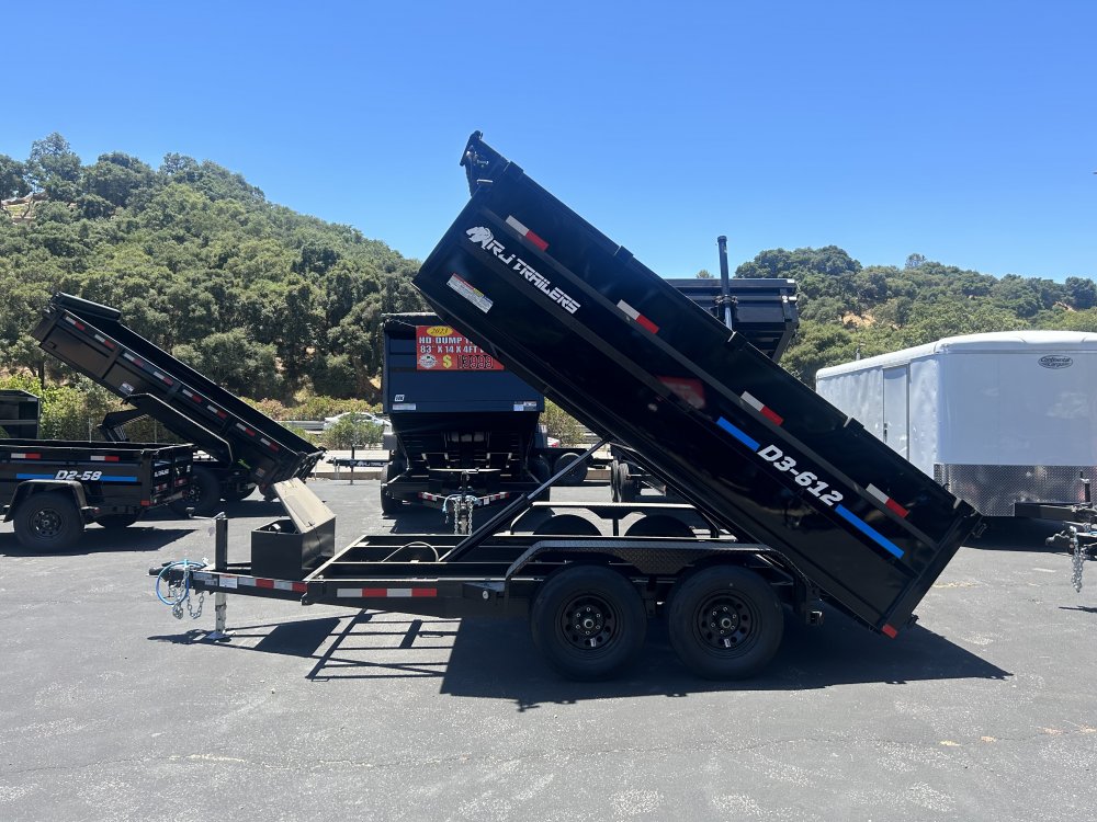 2024 R & J Trailers Inc D3-6x12 Dump