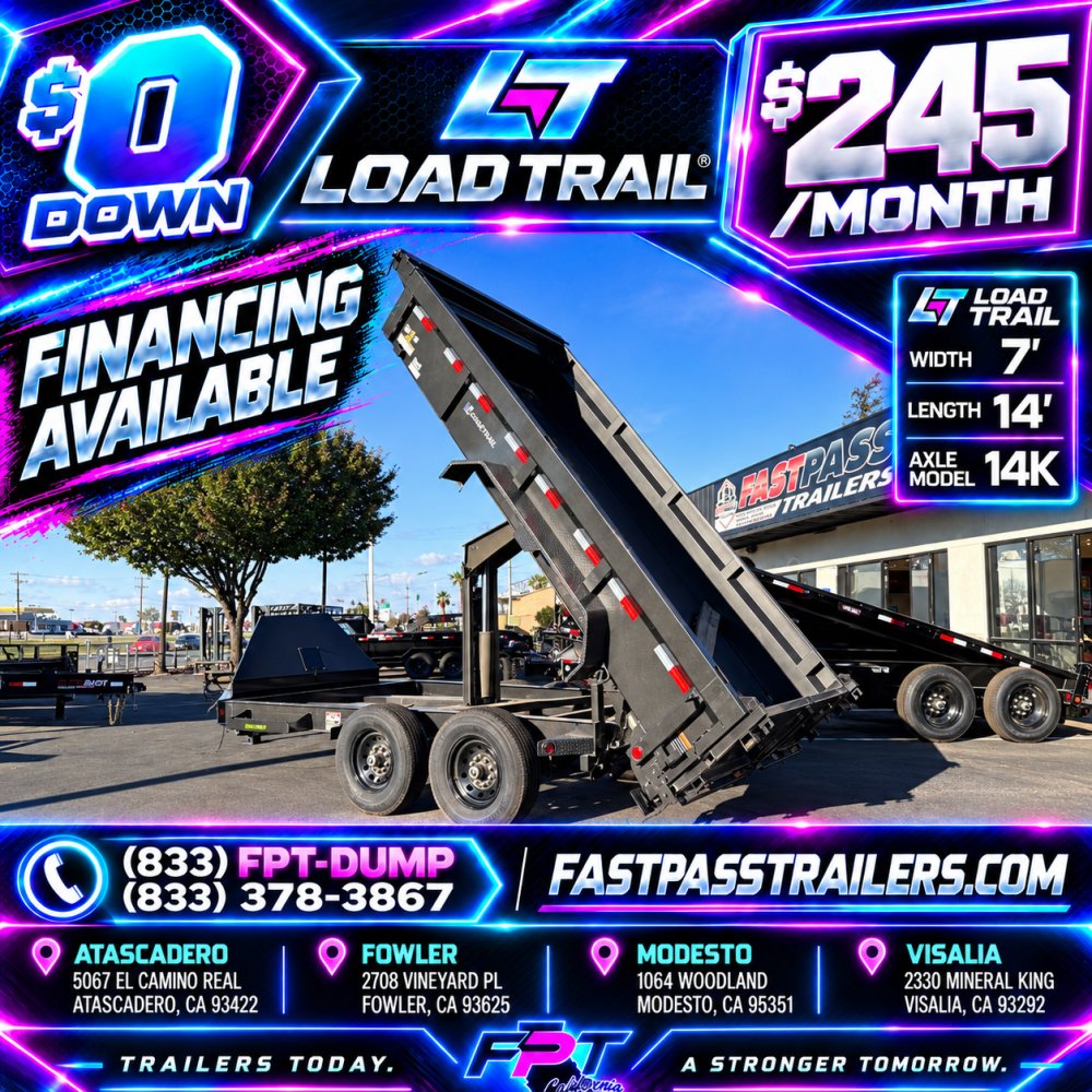 2025 Load Trail Dl8314072 Dump