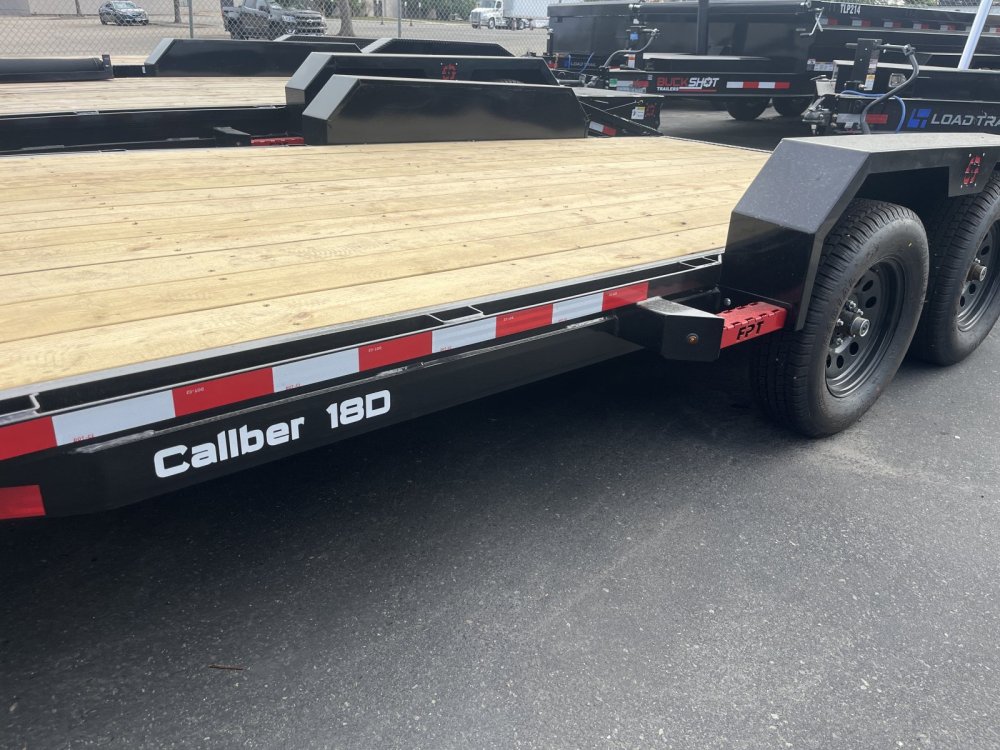 2025 Buckshot Caliber18D Car / Racing Trailer