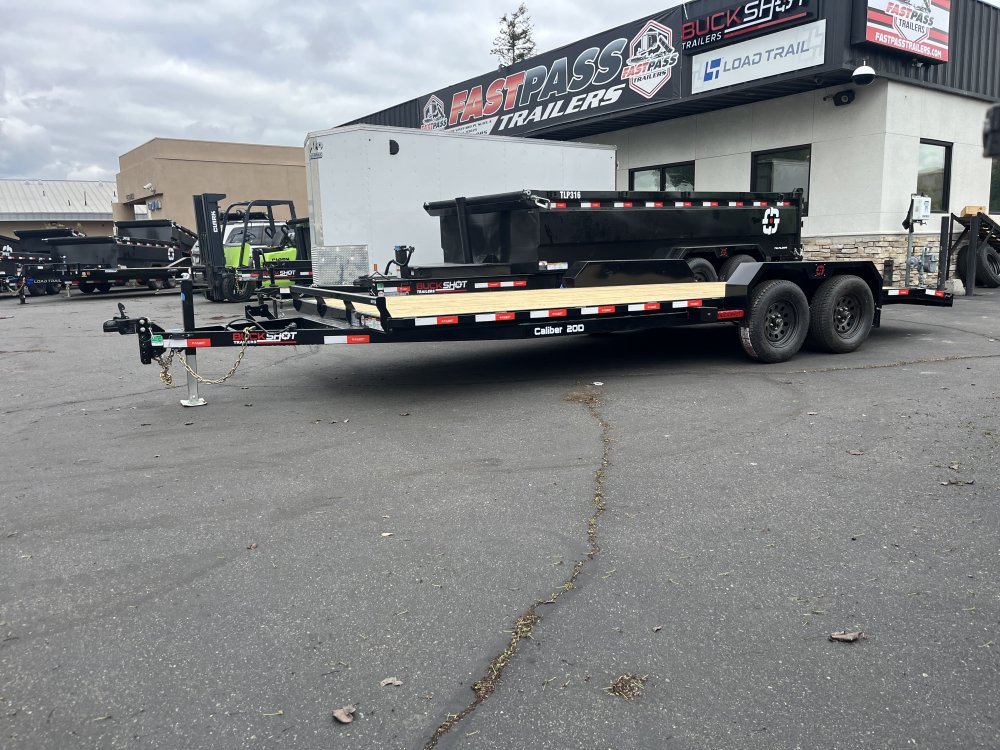2025 BUCKSHOT TRAILERS Caliber 20D Car / Racing Trailer
