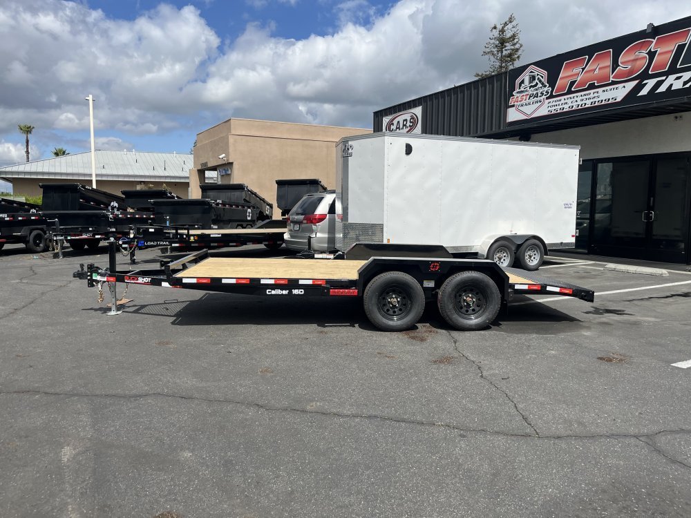 2025 Buckshot Caliber 16D Car / Racing Trailer