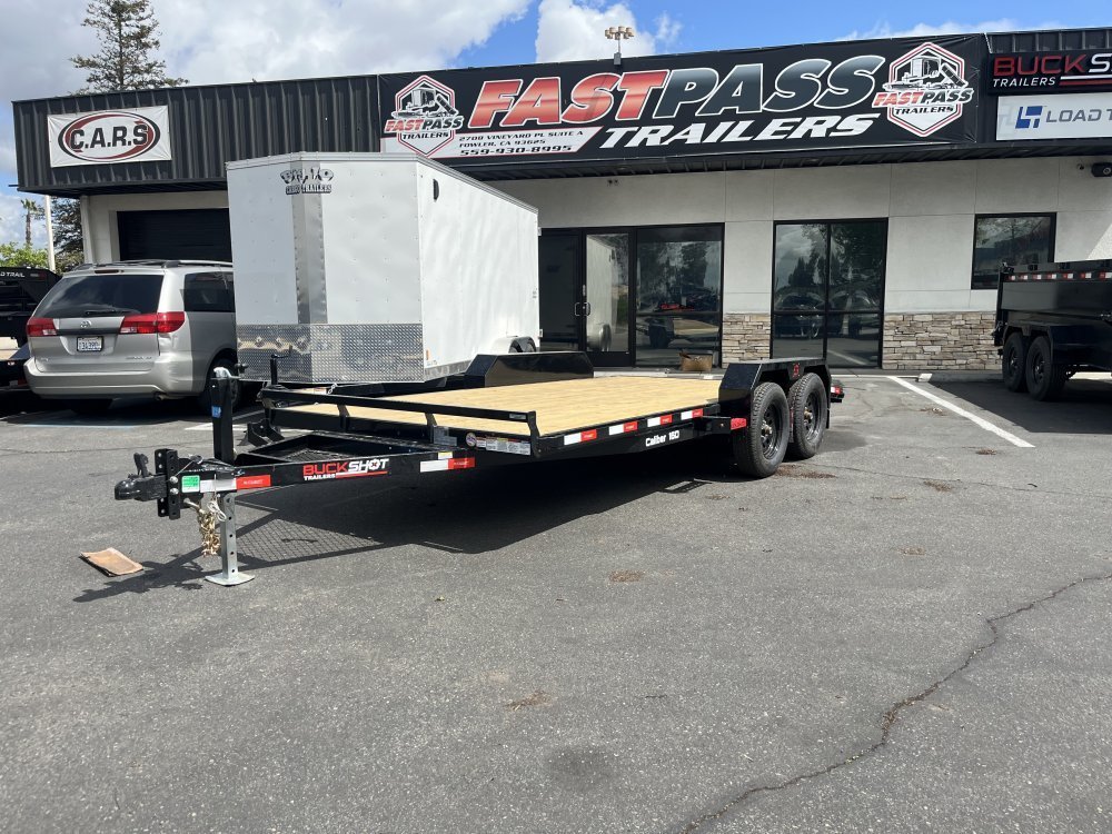 2025 Buckshot Caliber 16D Car / Racing Trailer
