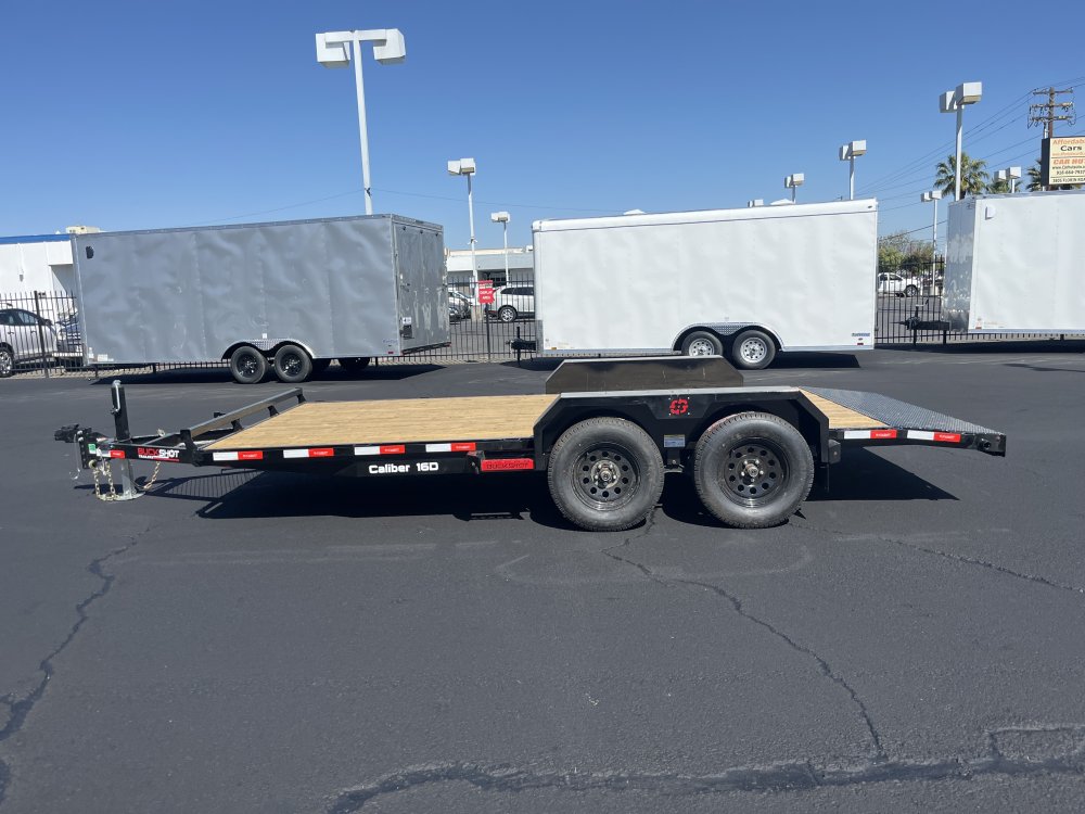 2025 BUCKSHOT TRAILERS Caliber 16D Car / Racing Trailer