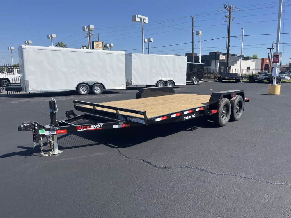 2025 Buckshot Caliber 16D Car / Racing Trailer