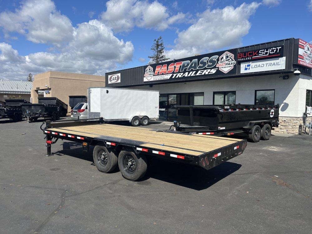 2025 BUCKSHOT TRAILERS Bolt B18S Deck Over