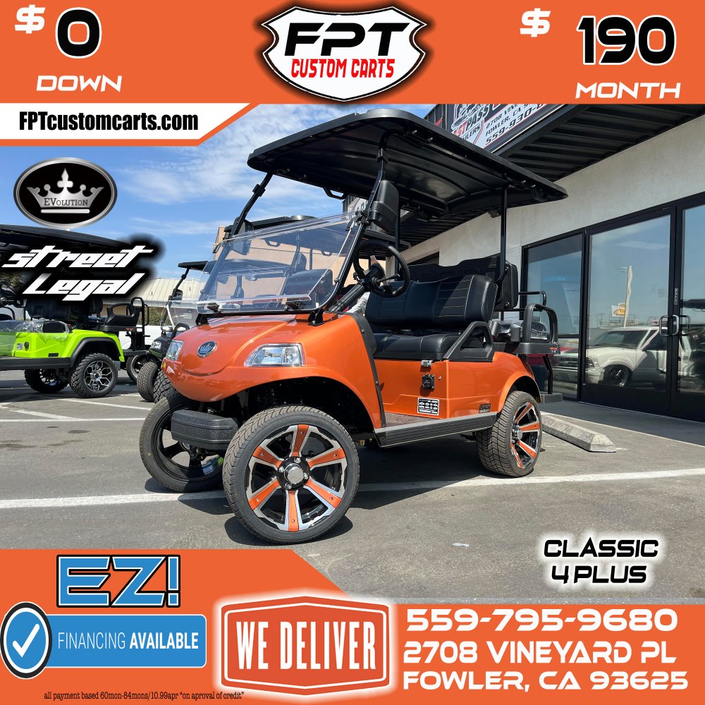 2024 EVOLUTION EV CLASSIC 4 PLUS Golf Cart