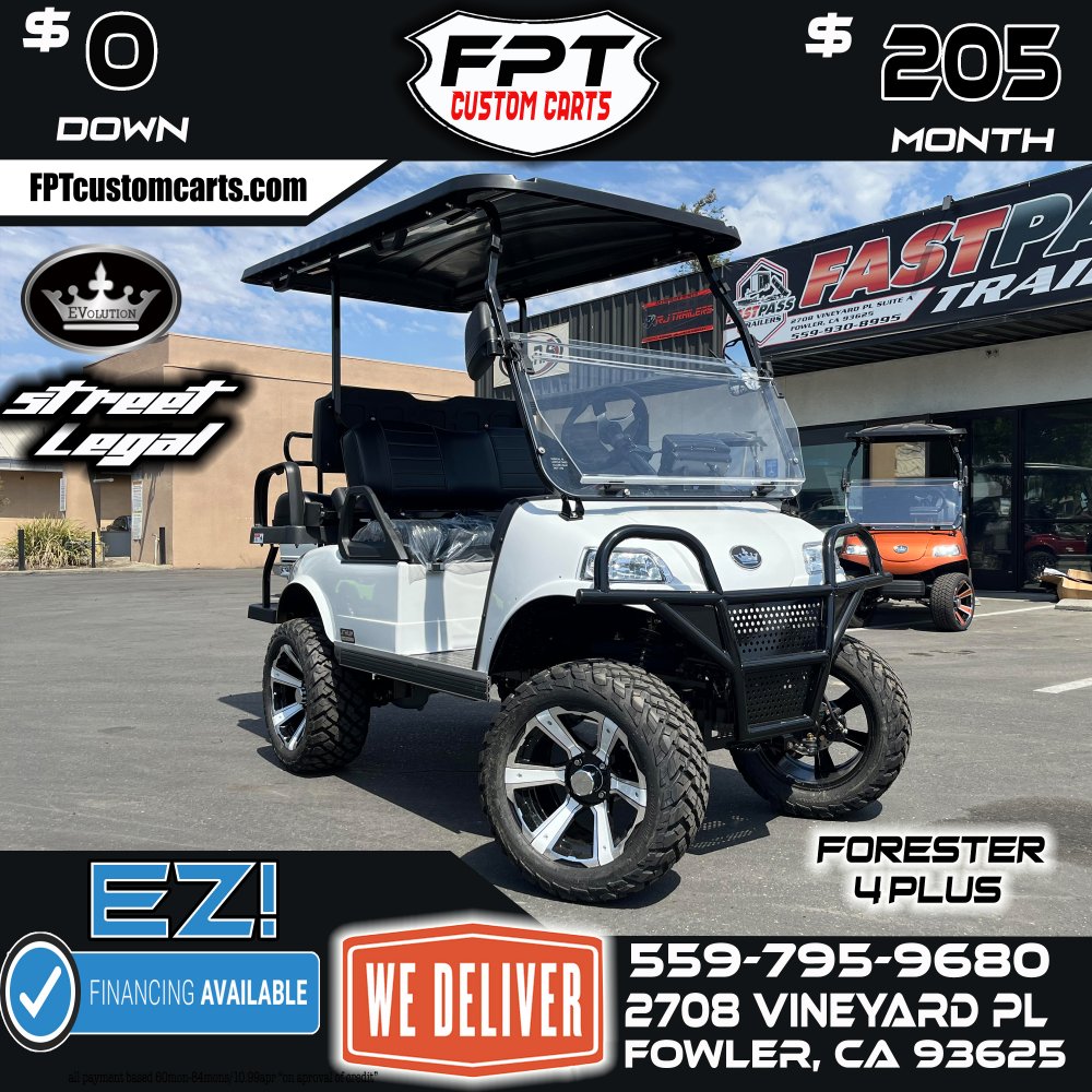 2024 EVOLUTION EV FORESTER 4 PLUS Golf Cart