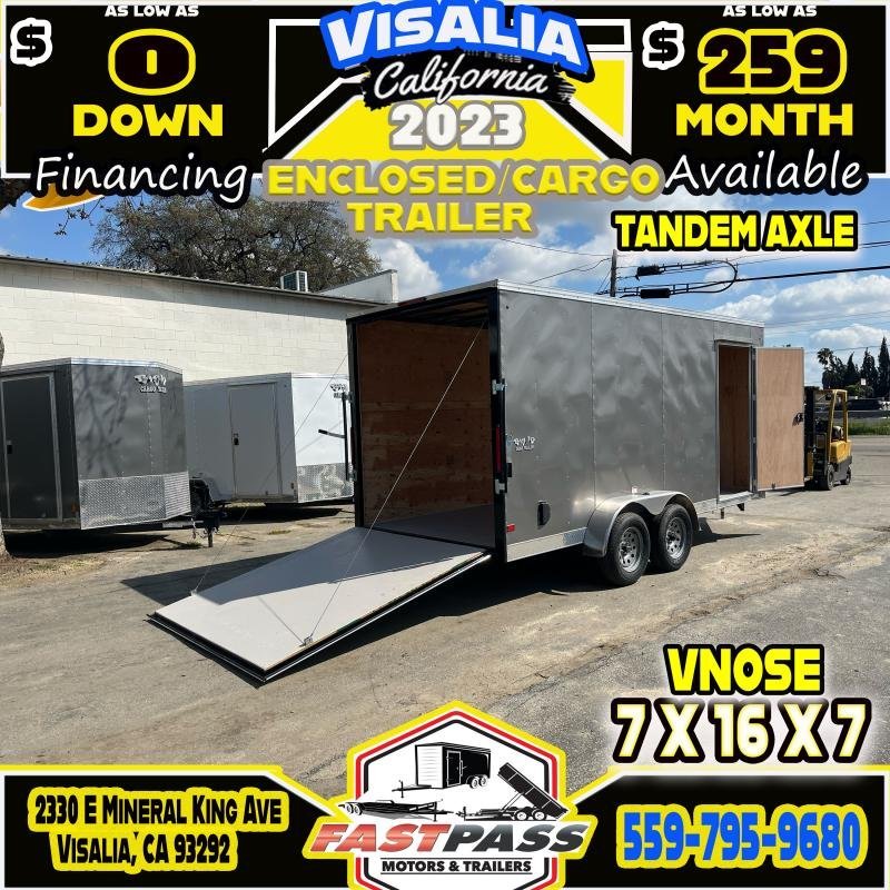 2023 C & B Quality Trailers Cargob10-7x16 Enclosed Cargo