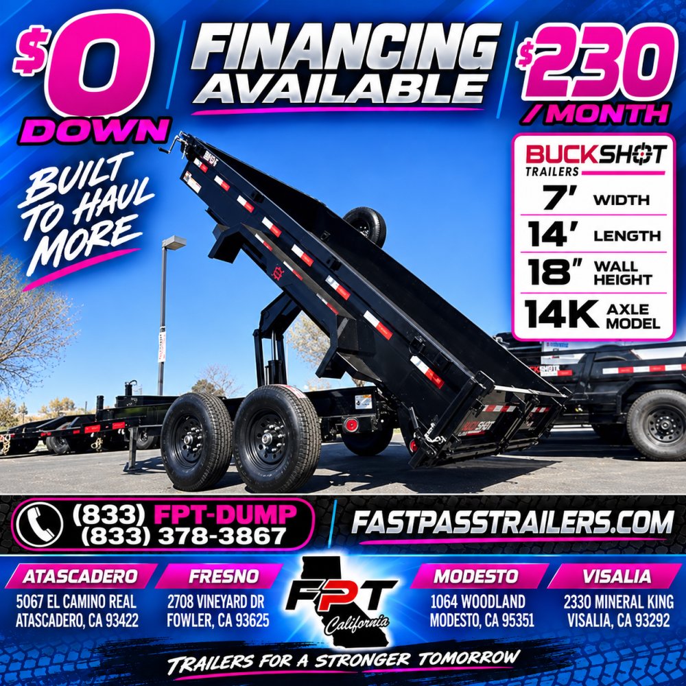 2025 Buckshot BD114 Dump