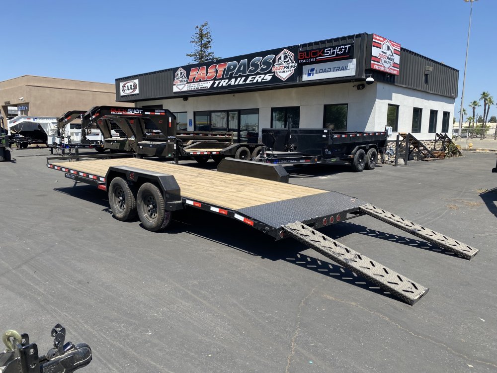 2025 BUCKSHOT TRAILERS Caliber 22D Car / Racing Trailer