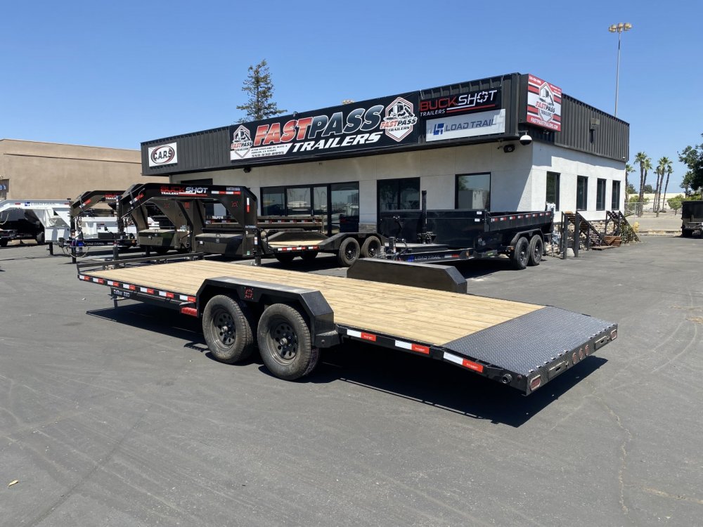 2025 BUCKSHOT TRAILERS Caliber 22D Car / Racing Trailer