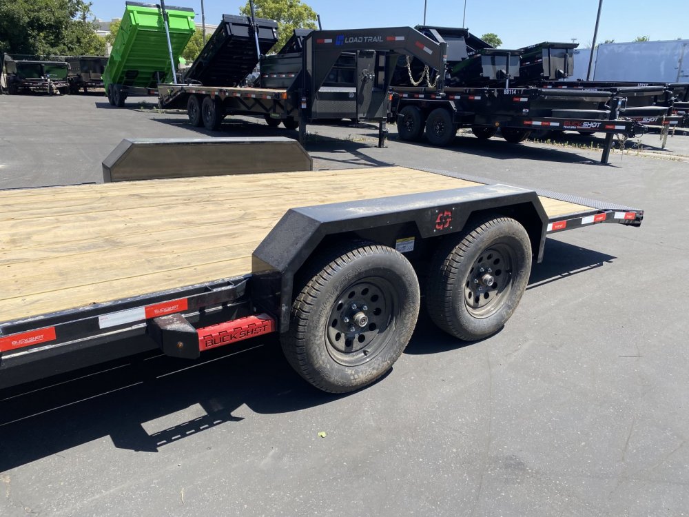 2025 BUCKSHOT TRAILERS Caliber 22D Car / Racing Trailer