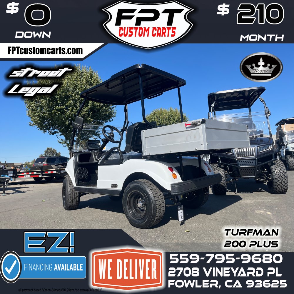 2025 EVOLUTION EV TURFMAN 200 PLUS Golf Cart