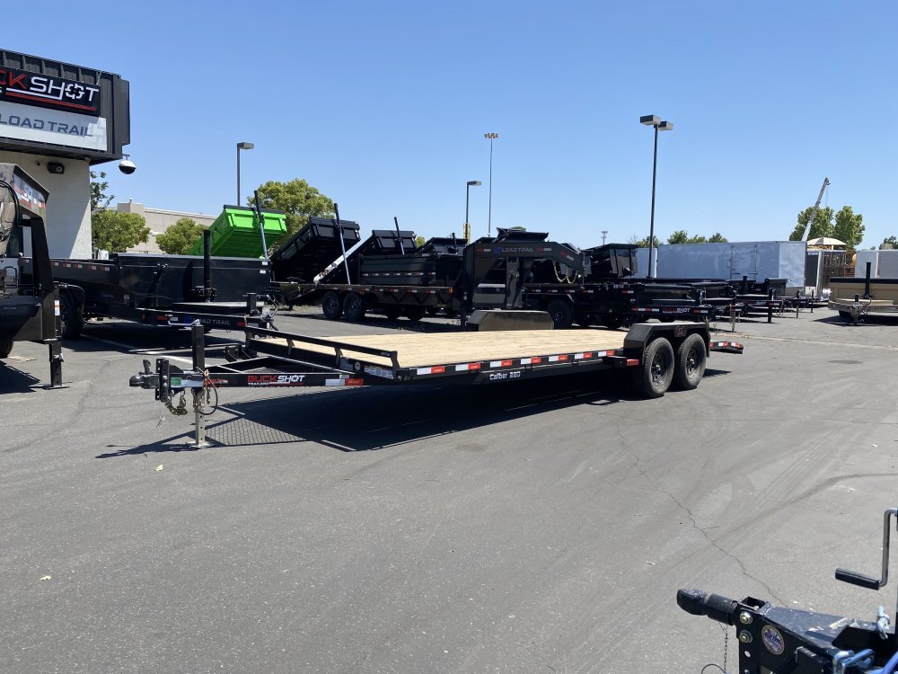 2025 BUCKSHOT TRAILERS Caliber 22D Car / Racing Trailer