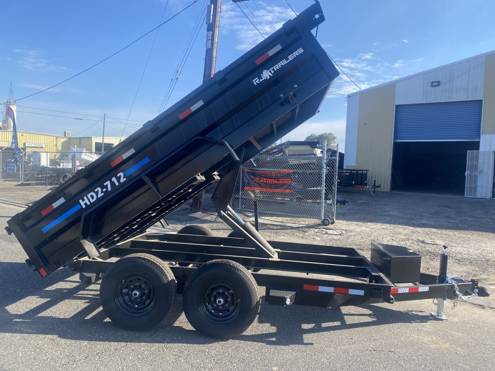 2024 R & J Trailers Inc HD2-7x12 Dump