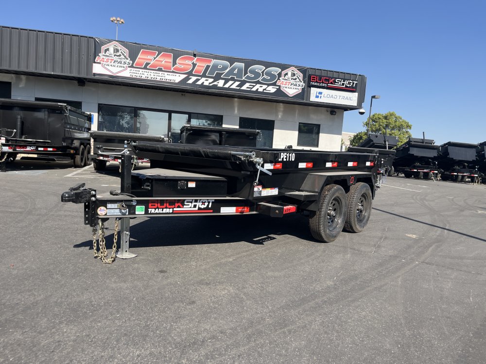 2025 BUCKSHOT TRAILERS LPE110 Dump