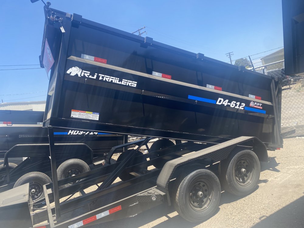 2025 R & J Trailers Inc D4-6x12 Dump