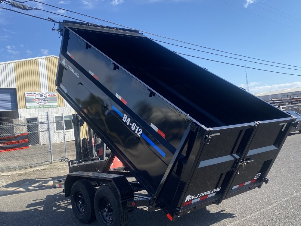 2025 R & J Trailers Inc D4-6x12 Dump