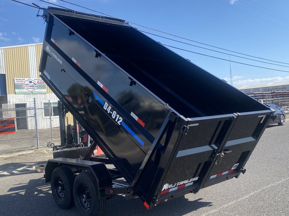 2025 R & J Trailers Inc D4-6x12 Dump