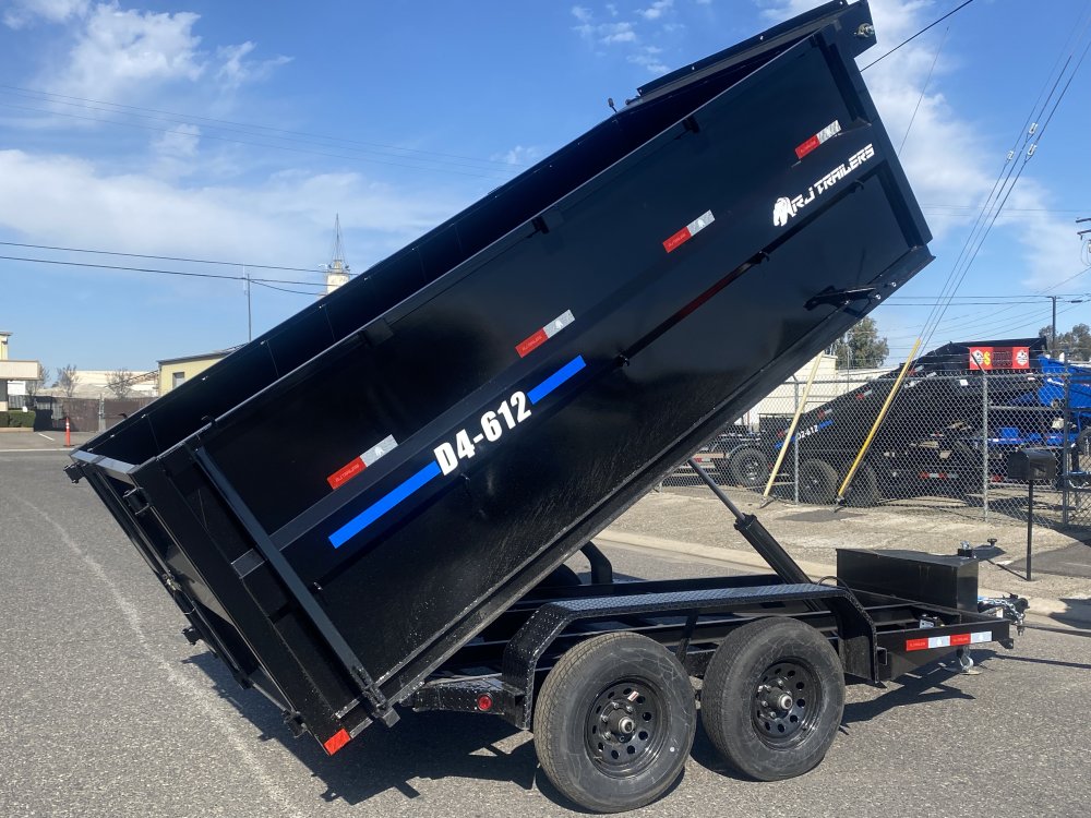 2025 R & J Trailers Inc D4-6x12 Dump