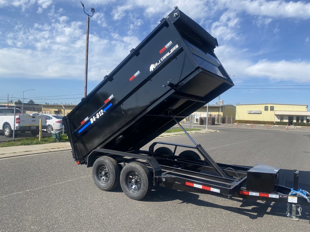 2025 R & J Trailers Inc D4-6x12 Dump
