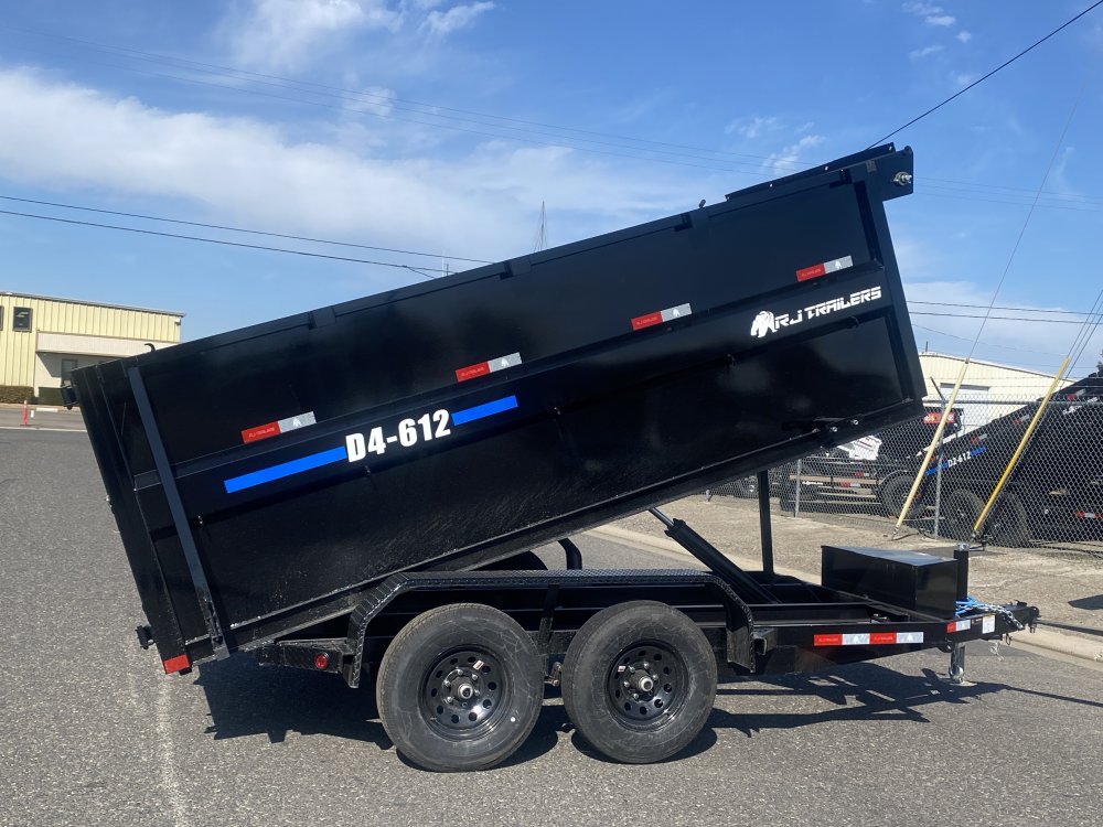 2025 R & J Trailers Inc D4-6x12 Dump