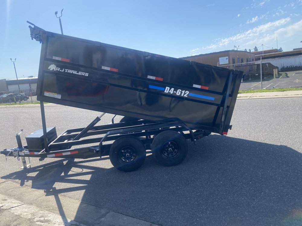 2025 R & J Trailers Inc D4-6x12 Dump