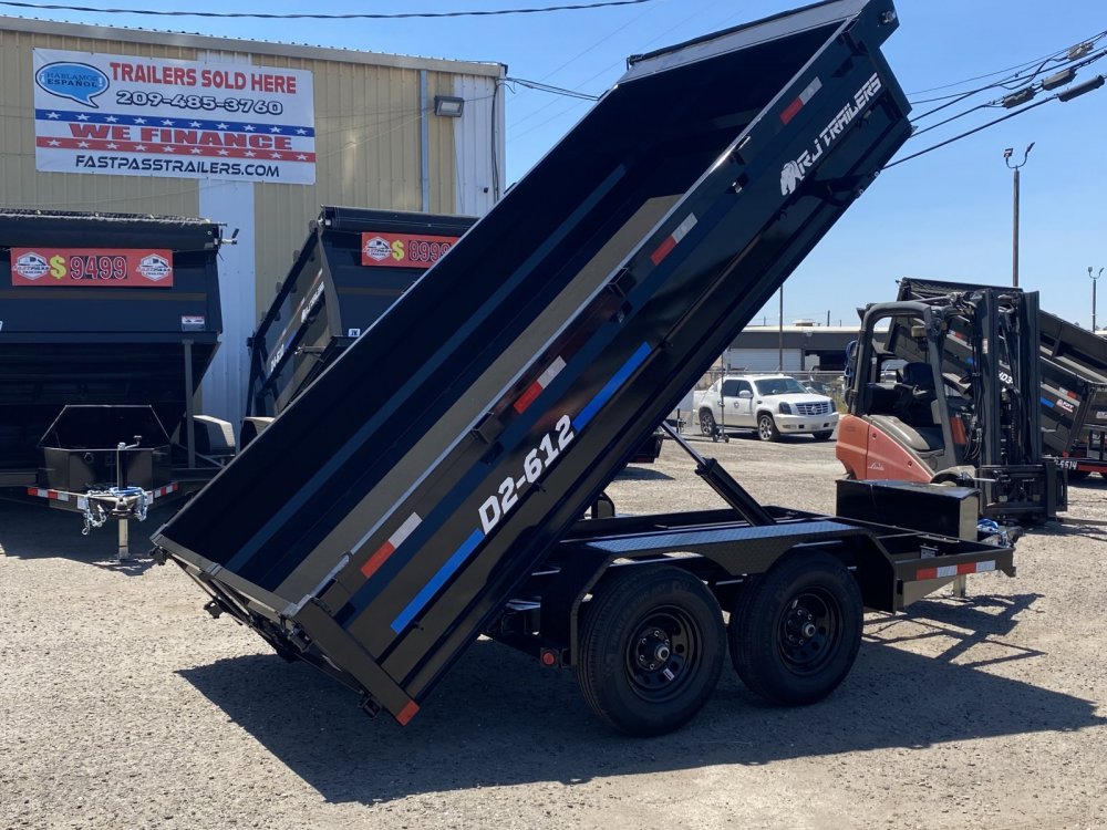 2025 R & J Trailers Inc D2-6x12 Dump