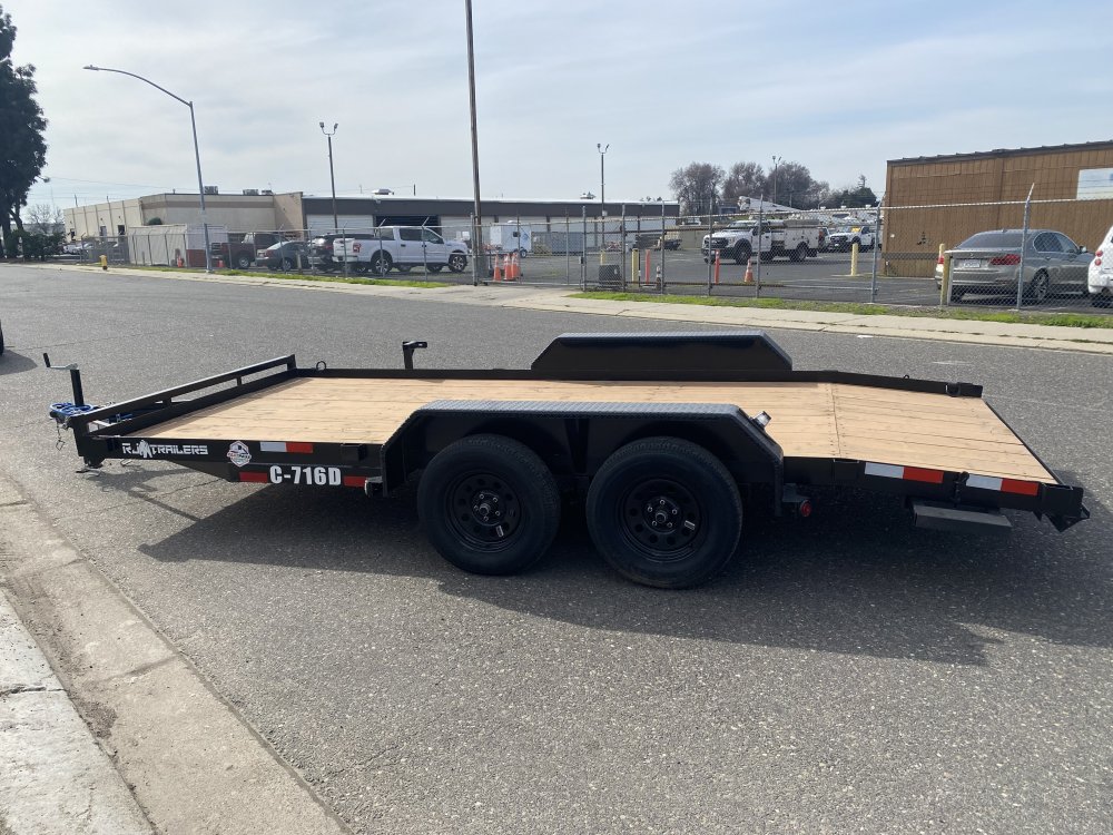 2024 R & J Trailers Inc C-7x16D Car / Racing Trailer