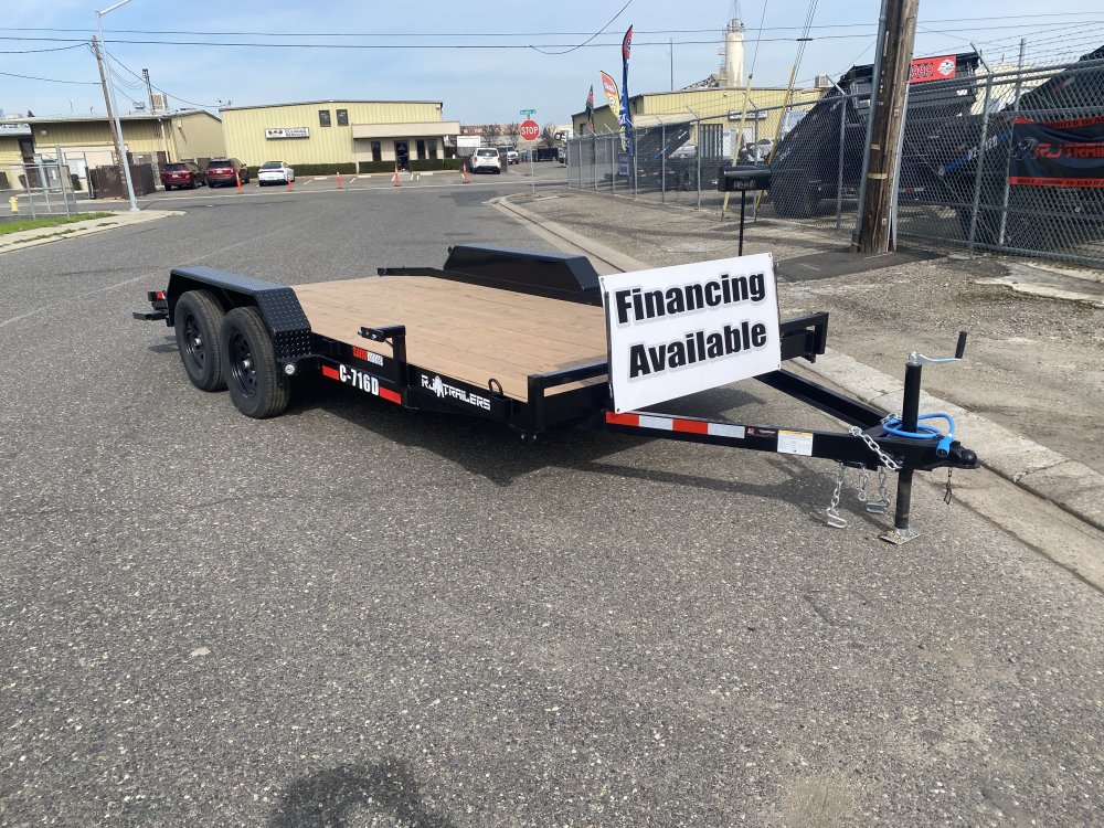 2024 R & J Trailers Inc C-7x16D Car / Racing Trailer