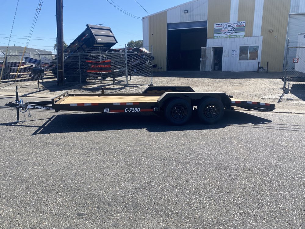 2025 R & J Trailers Inc C-7x18D Car / Racing Trailer