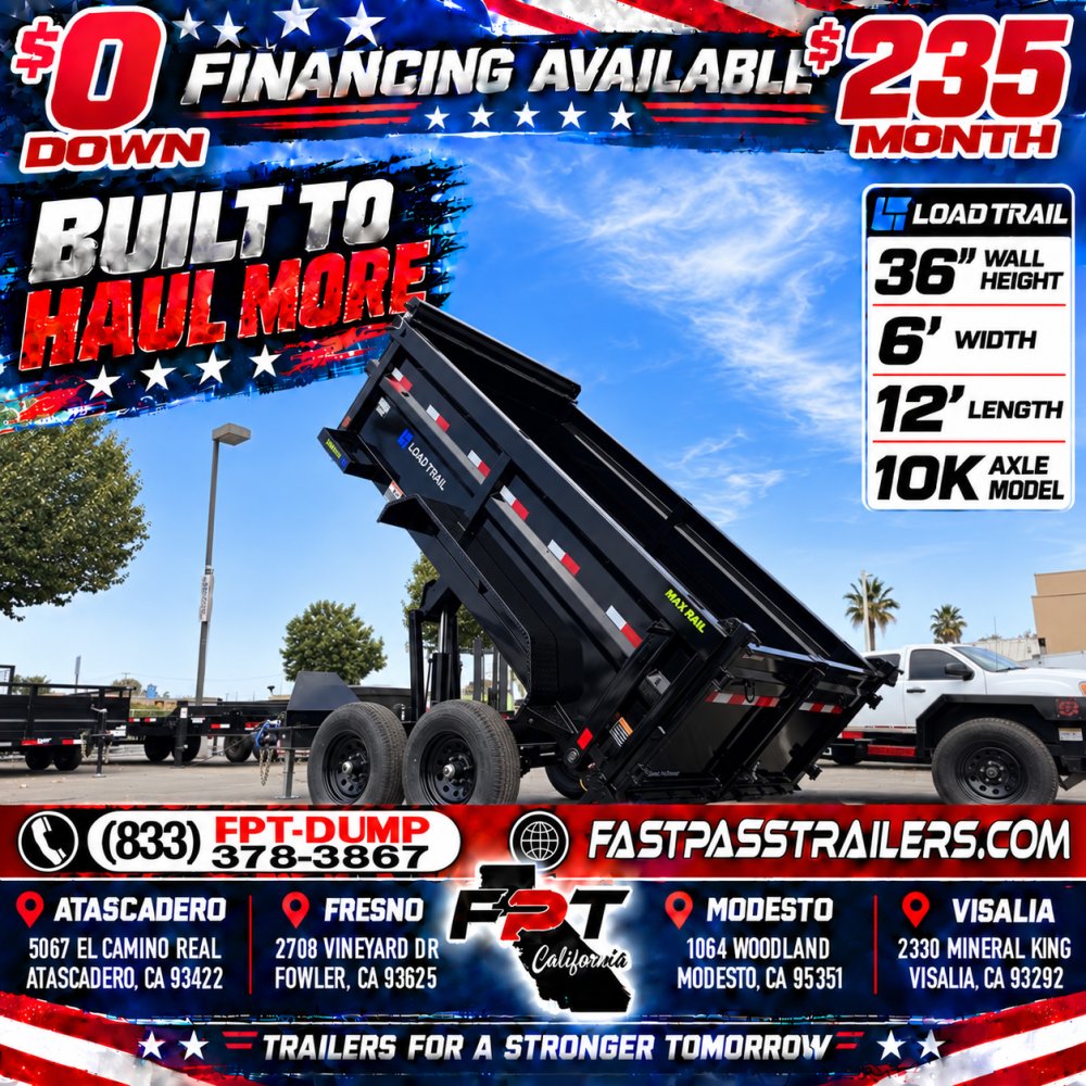 2027 Load Trail DT7212052 Dump