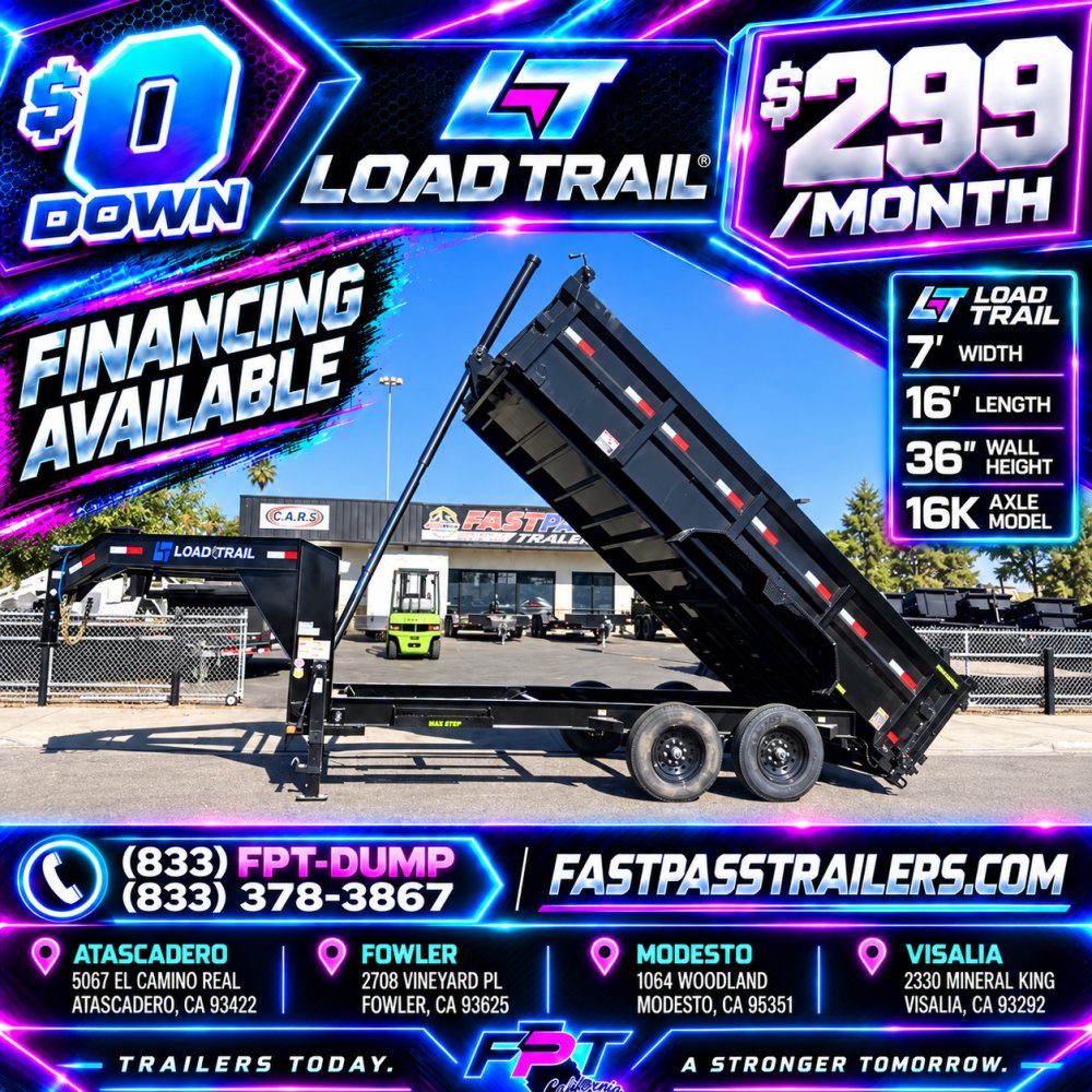 2027 Load Trail Dg8316082 Gooseneck Dump