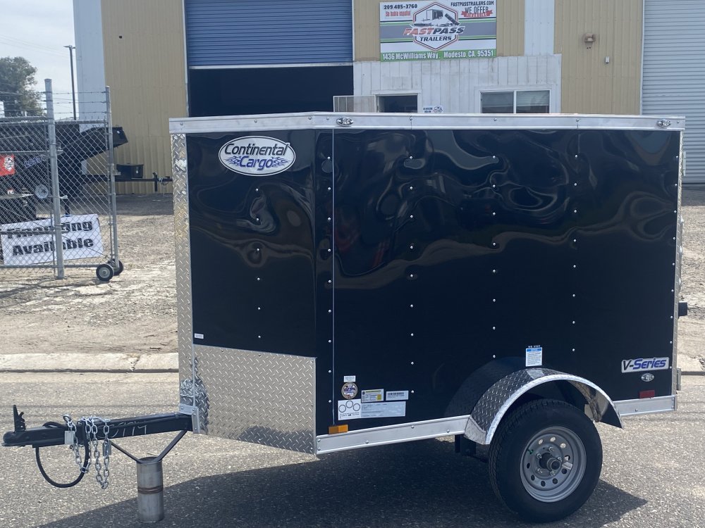 2026 Continental Cargo E-4x6 SA Enclosed Cargo