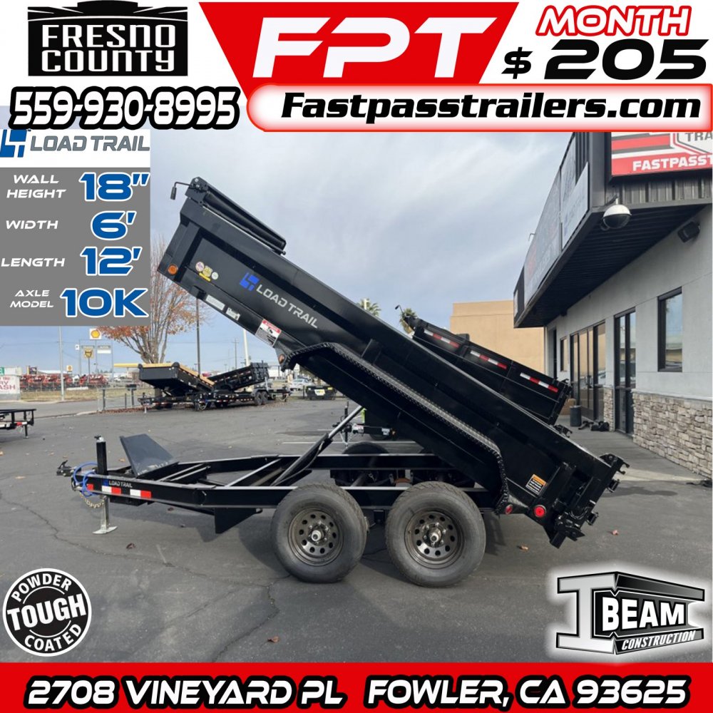 2025 Load Trail DE7212052 Dump