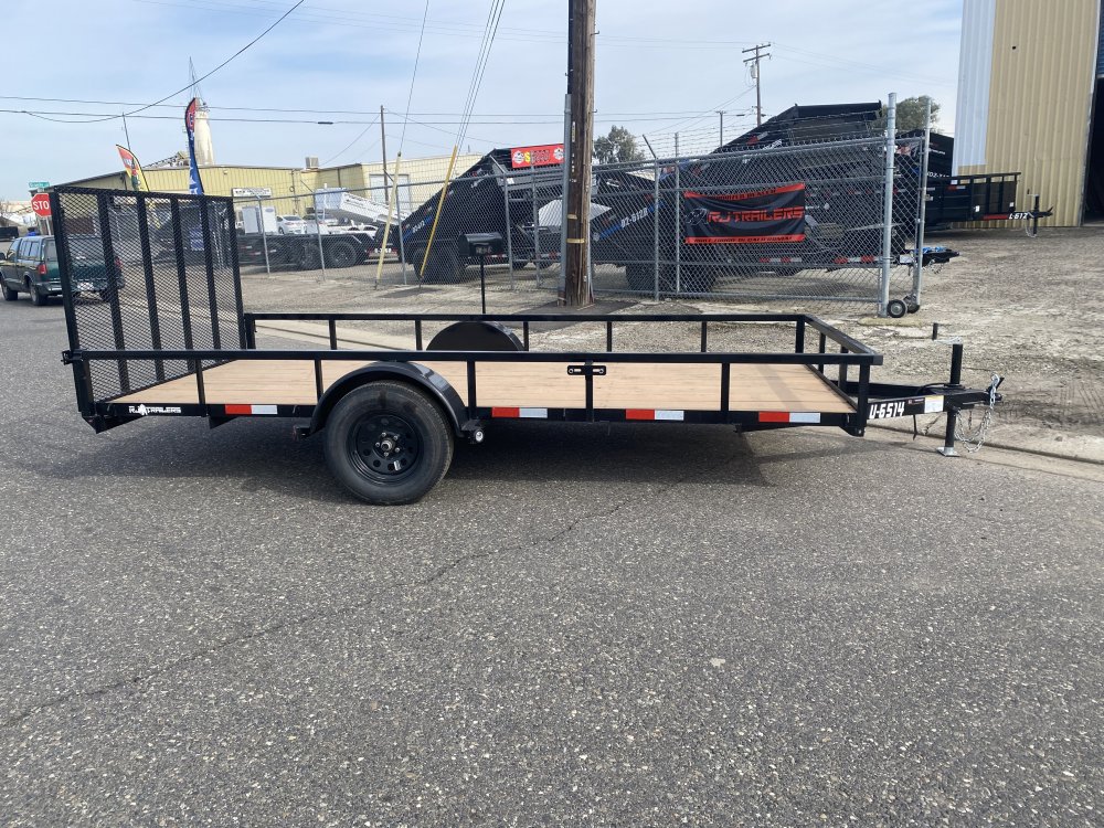 2024 R & J Trailers Inc U-6.5x14 Utility