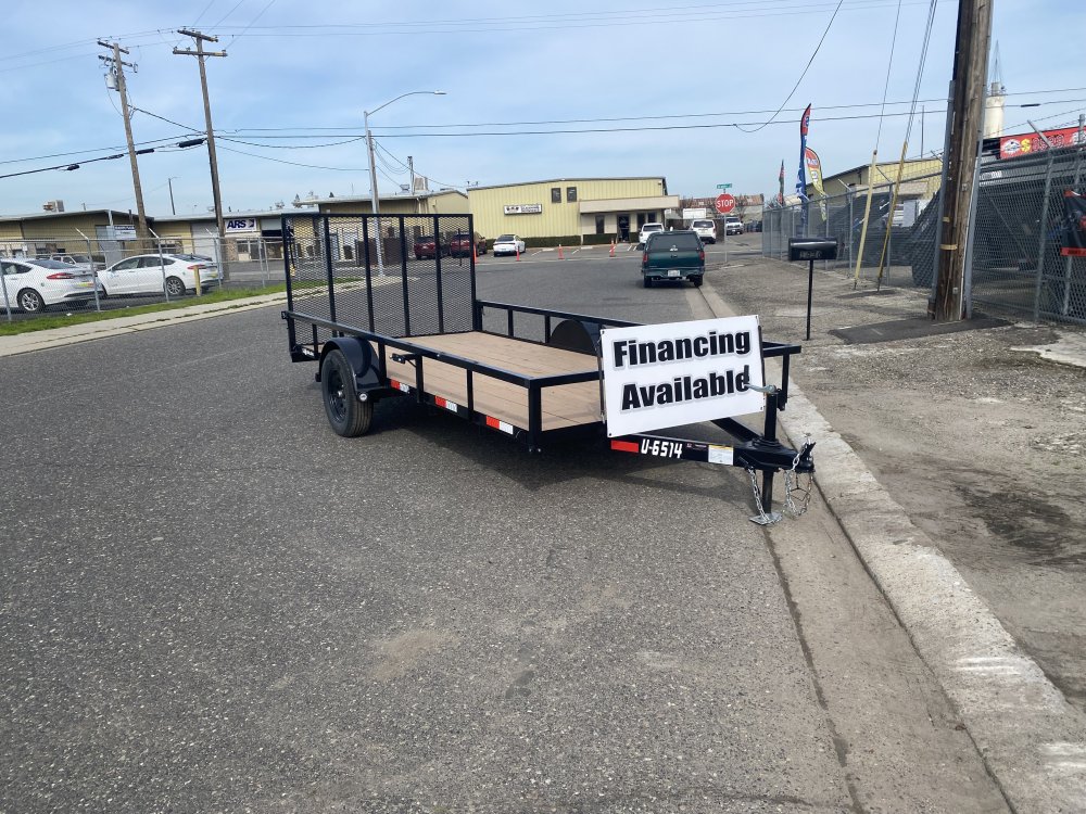 2024 R & J Trailers Inc U-6.5x14 Utility