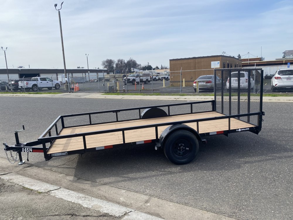 2024 R & J Trailers Inc U-6.5x14 Utility