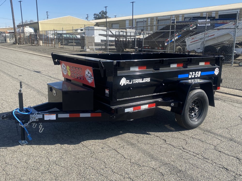 2024 R & J Trailers Inc D2-5x8 Dump