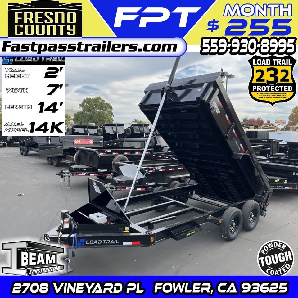 2025 Load Trail Dl8314072 Dump