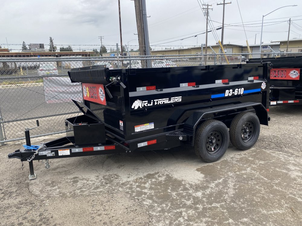 2024 R & J Trailers Inc D3-6x10 Dump