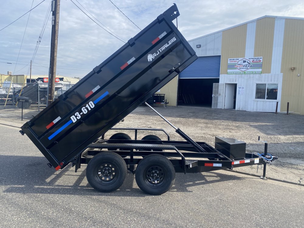 2024 R & J Trailers Inc D3-6x10 Dump