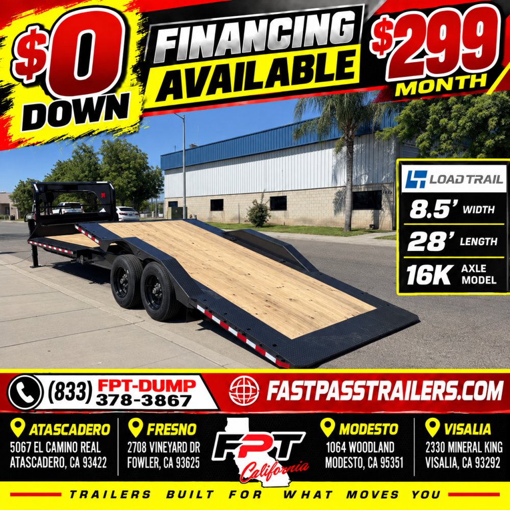 2026 Buckshot AR 28T Gooseneck Equipment