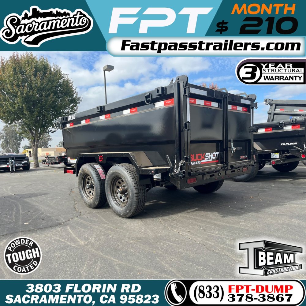 2025 BUCKSHOT TRAILERS LPE310 Dump