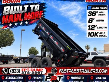 6'x12' Load Trail Dump