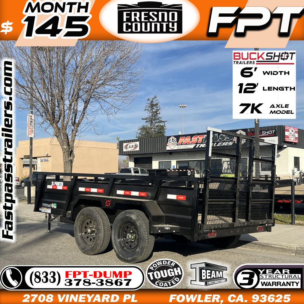 2025 BUCKSHOT TRAILERS 3L Pointer Landscape