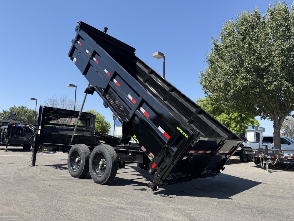 7x16 Load Trail Gooseneck Dump